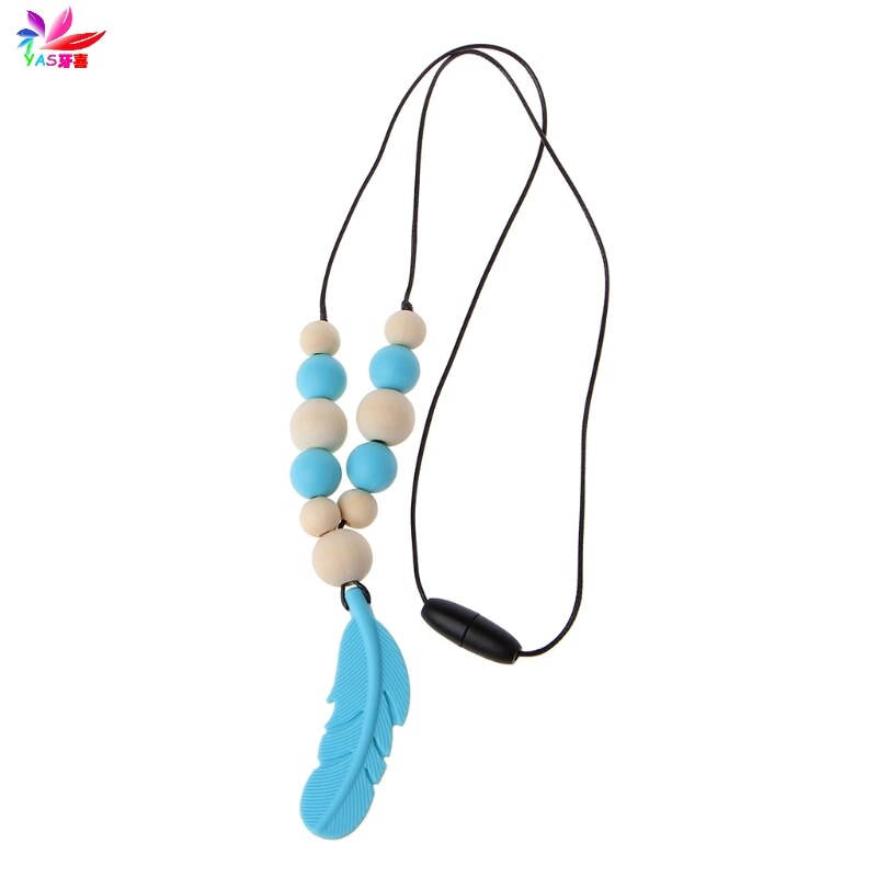 Food Safe Silicone Teething Bead Necklace